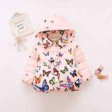 Load image into Gallery viewer, Kids' Swarm of Butterflies Coat (Options Available)