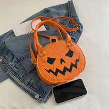 Load image into Gallery viewer, Scary Pumpkin Purse (Options Available)
