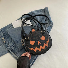 Load image into Gallery viewer, Scary Pumpkin Purse (Options Available)