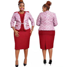 Load image into Gallery viewer, Two-Piece Dress &amp; Blazer Set (Options Available)