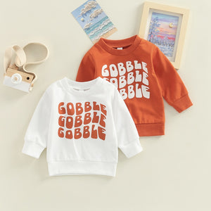 Kids' Thanksgiving Pullover Sweater (Options Available)