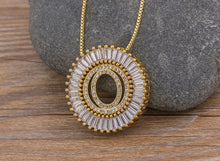 Load image into Gallery viewer, Fancy Initial Pendant (All Letters Available)