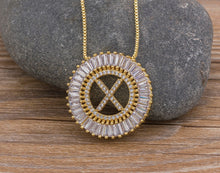 Load image into Gallery viewer, Fancy Initial Pendant (All Letters Available)