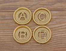 Load image into Gallery viewer, Fancy Initial Pendant (All Letters Available)