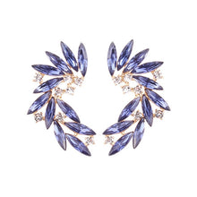 Load image into Gallery viewer, Crystal Wing Earrings (Various Options Available)