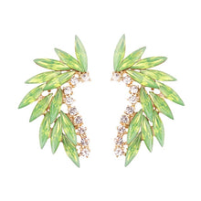Load image into Gallery viewer, Crystal Wing Earrings (Various Options Available)