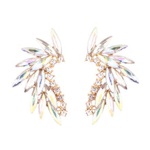 Load image into Gallery viewer, Crystal Wing Earrings (Various Options Available)