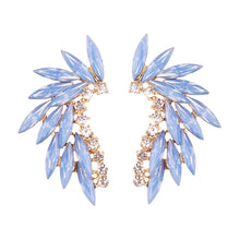 Load image into Gallery viewer, Crystal Wing Earrings (Various Options Available)