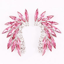 Load image into Gallery viewer, Crystal Wing Earrings (Various Options Available)