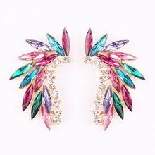 Load image into Gallery viewer, Crystal Wing Earrings (Various Options Available)