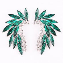 Load image into Gallery viewer, Crystal Wing Earrings (Various Options Available)