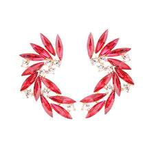 Load image into Gallery viewer, Crystal Wing Earrings (Various Options Available)