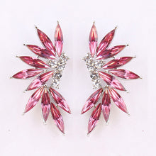 Load image into Gallery viewer, Crystal Wing Earrings (Various Options Available)