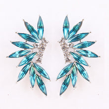 Load image into Gallery viewer, Crystal Wing Earrings (Various Options Available)