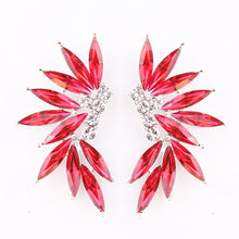 Load image into Gallery viewer, Crystal Wing Earrings (Various Options Available)