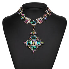 Load image into Gallery viewer, Rhinestone Statement Jewelry (Choker Necklace Only)
