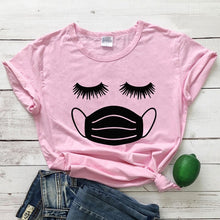 Load image into Gallery viewer, Glam Up Those Masks T-shirt (Options Available)
