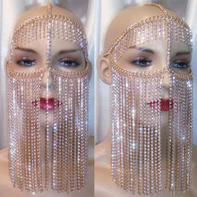 Load image into Gallery viewer, Cascading Diamonds Headdress