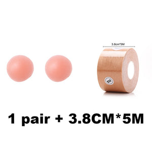 1 Roll Tape Women Breast Nipple Covers Push Up Bra Body Invisible Adhesive Breast Cover Lift Tape Bra Sexy Intimates