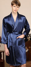 Load image into Gallery viewer, Mens Satin Robe (Various Options Available)