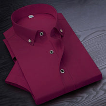 Load image into Gallery viewer, Mens Short Sleeve Dress Shirt (Options Available)
