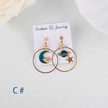 Load image into Gallery viewer, Celestial Earrings (Clip-On and Pierced available)