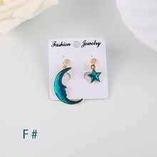 Load image into Gallery viewer, Celestial Earrings (Clip-On and Pierced available)