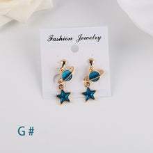 Load image into Gallery viewer, Celestial Earrings (Clip-On and Pierced available)