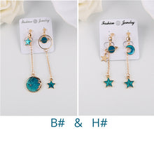 Load image into Gallery viewer, Celestial Earrings (Clip-On and Pierced available)