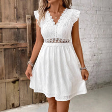 Load image into Gallery viewer, Lacy Spiral Mini Dress