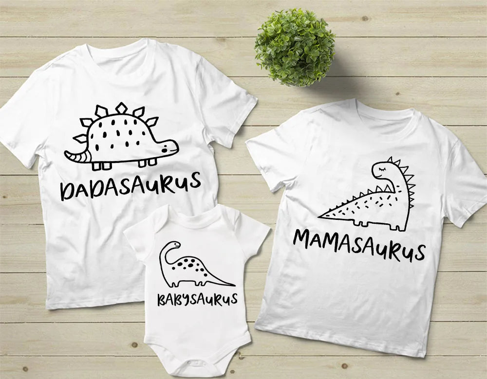 The Dinosaur Family Matching Outfit (Options Available)