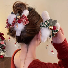 Load image into Gallery viewer, Christmas-Themed Hair Clips (Set Optional)