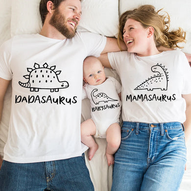 The Dinosaur Family Matching Outfit (Options Available)