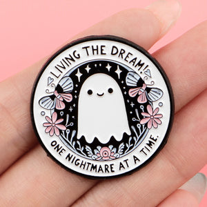 Living a Nightmarish Dream Pin