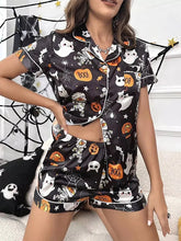 Load image into Gallery viewer, Halloween Two-Piece Pajamas Set