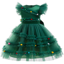 Load image into Gallery viewer, Kids' Christmas Tree Dress