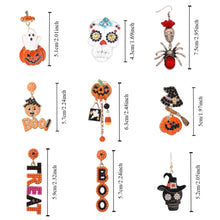 Load image into Gallery viewer, Halloween Earrings (Various Options Available)