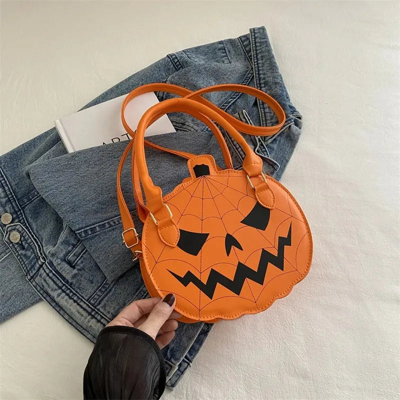 Scary Pumpkin Purse (Options Available)