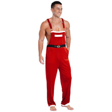 Load image into Gallery viewer, Mens Santa Overalls