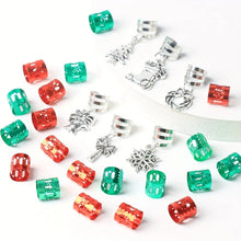 Load image into Gallery viewer, 26 Pcs Christmas-Themed Hair Clips