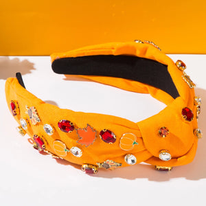 Bejeweled Thanksgiving Headband (Options Available)