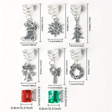 Load image into Gallery viewer, 26 Pcs Christmas-Themed Hair Clips