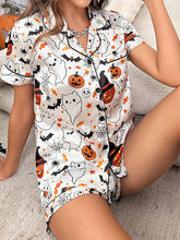 Load image into Gallery viewer, Halloween Two-Piece Pajamas Set
