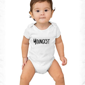 Sibling Rank T-shirt & Romper (Sold Individually)