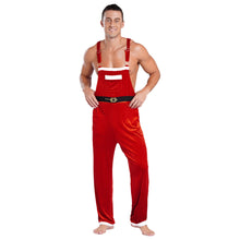Load image into Gallery viewer, Mens Santa Overalls