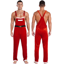 Load image into Gallery viewer, Mens Santa Overalls