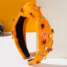 Load image into Gallery viewer, Bejeweled Thanksgiving Headband (Options Available)