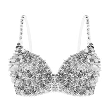 Load image into Gallery viewer, Sequin Bra (Options Available)