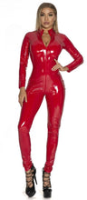 Load image into Gallery viewer, Faux Leather Latex Bodysuit Costume (Options Available)