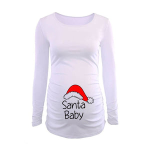 Christmas Baby Maternity Shirt (Options Available)